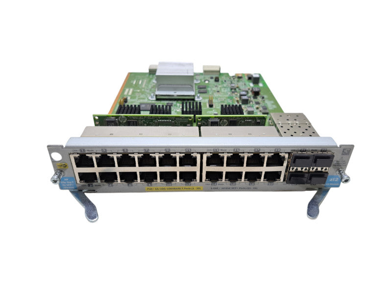 HP J9990A 24-PORT 20P GIG-T 4P SFP+ POE Z12 V3 SWITCH MODULE