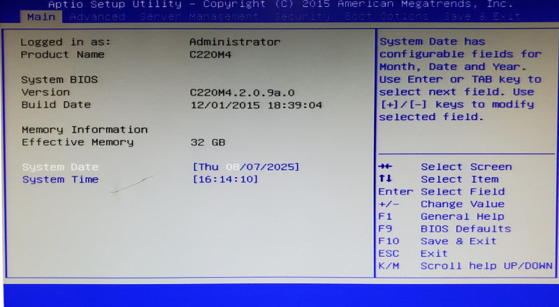 Cisco UCS C220 M4 2x Xeon E5-2609 v3 32GB DDR4 12G SAS - No HDD