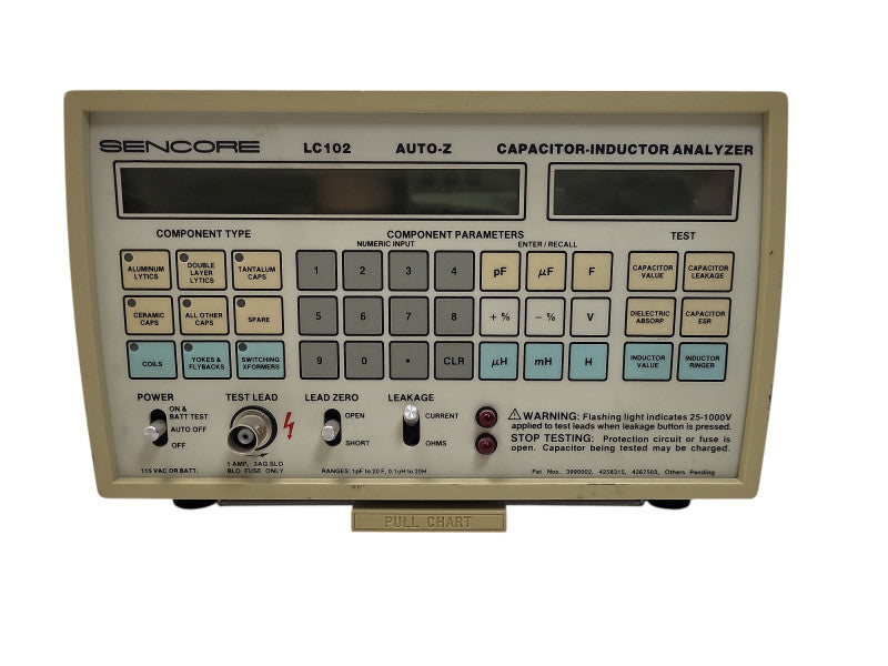 Sencore LC102 Capacitor and Inductor Analyzer w/ AC READ $
