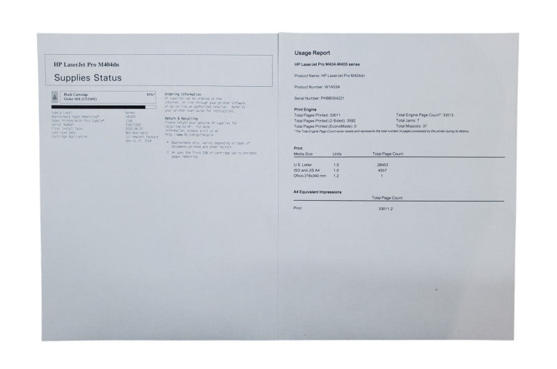HP LaserJet Pro M404dn Monochrome Laser Printer