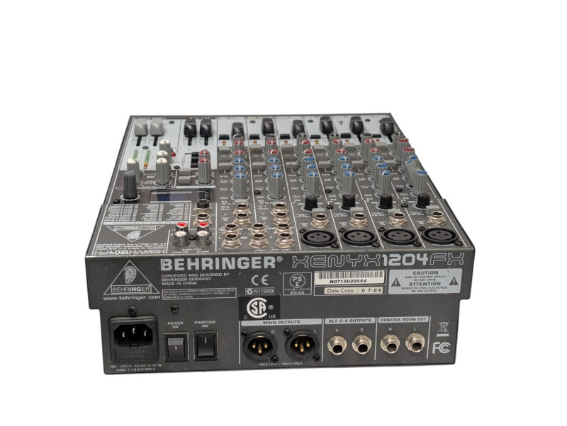 Behringer XENYX 1202fx Audio Mixer READ  -