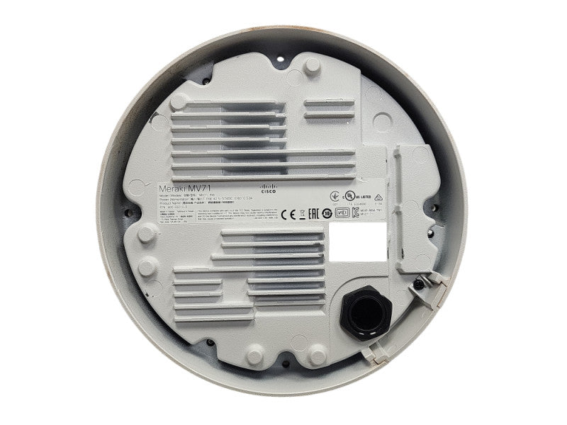 CISCO MV71-HW MERAKI MV71 CLOUD MANAGED OUTDOOR HD DOME CAMERA UNCLAIME $