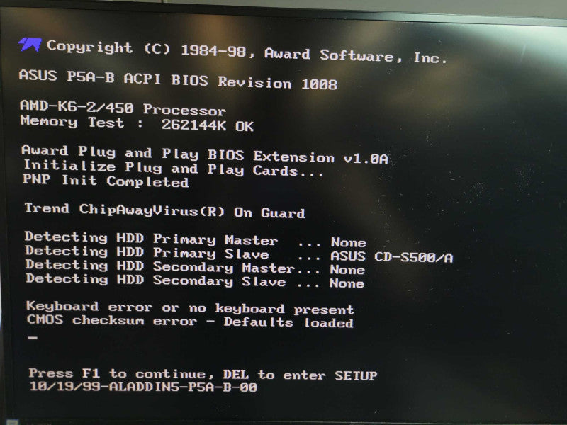 AMD K6-2/450 256MB RAM NO HDD 230W PSU %