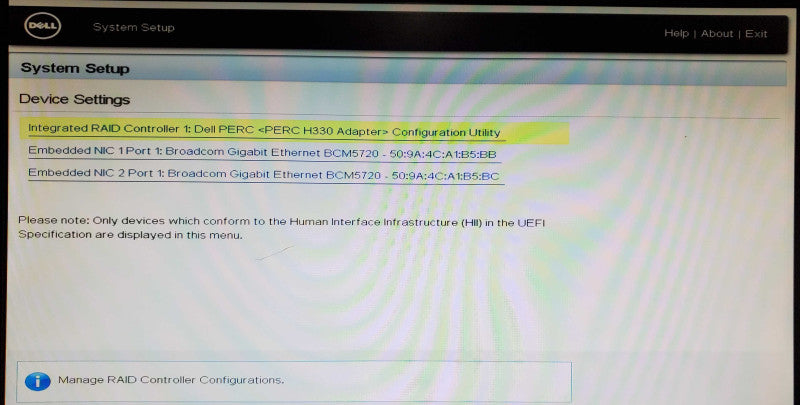 Dell PowerEdge R330 1x Xeon E3-1240 v5 64GB DDR4 H330 - No HDD