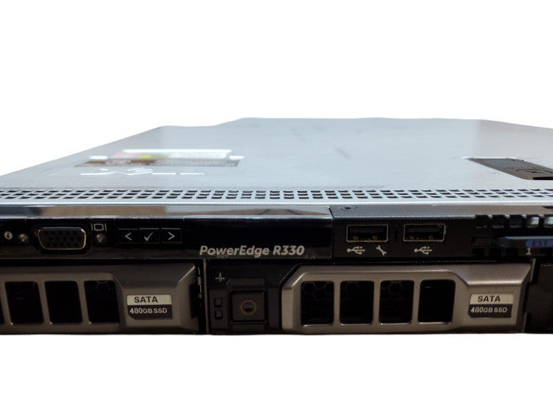 Dell PowerEdge R330 1x Xeon E3-1240 v5 64GB DDR4 H330 - No HDD