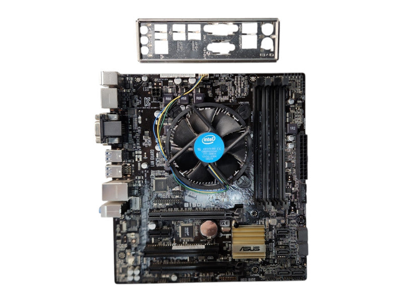 ASUS B150M-C MotherBoard, Intel Core i7-6700 3.40GHz w/ I/O Shield