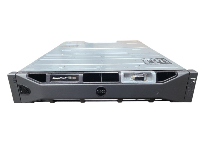 Dell PowerVault MD1200 E03J Storage W/ 2x 600W PSU + 2x MD12 Module