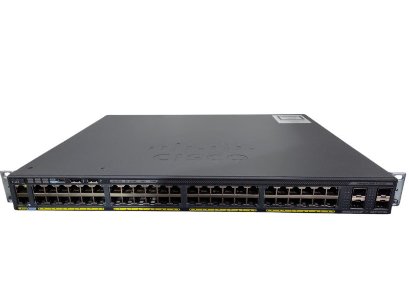 Cisco WS-C2960X-48FPS-L | 48-Port Gigabit PoE 4xSFP !
