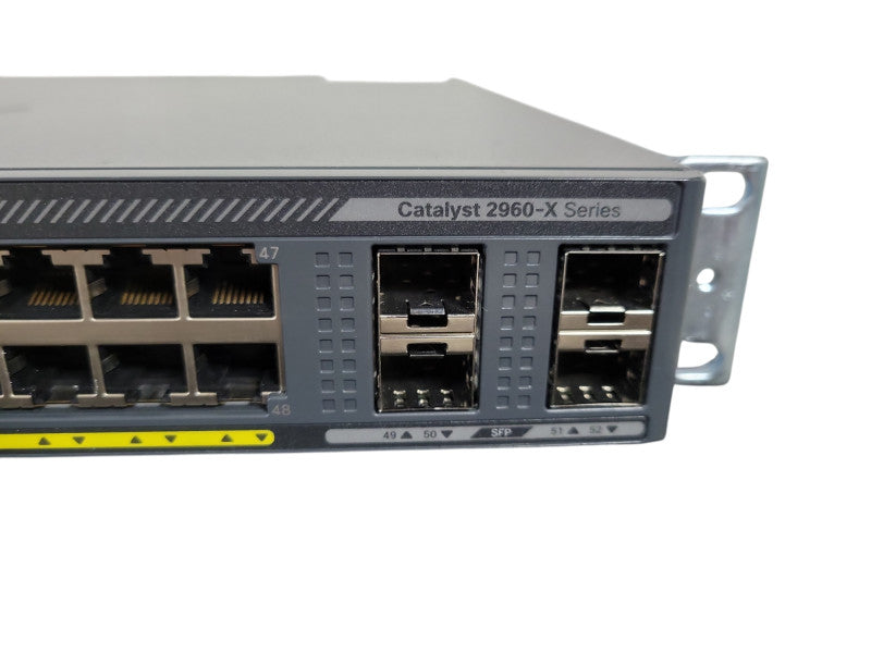 Cisco WS-C2960X-48FPS-L | 48-Port Gigabit PoE 4xSFP !