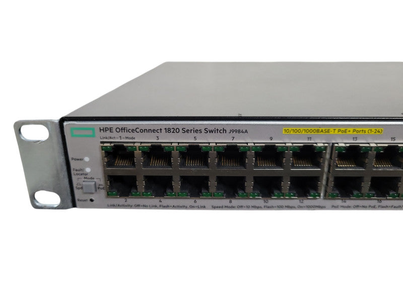 HPE 1820-48G-PoE+ J9984A | 48-Port Gigabit PoE+ 370W Network Switch !