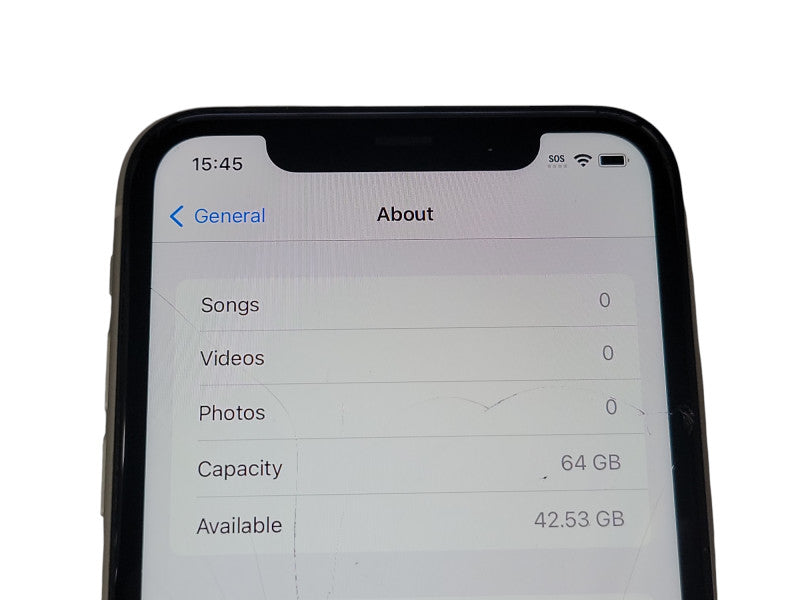 Apple iPhone 11 - 64GB - White [A2111 | Read]
