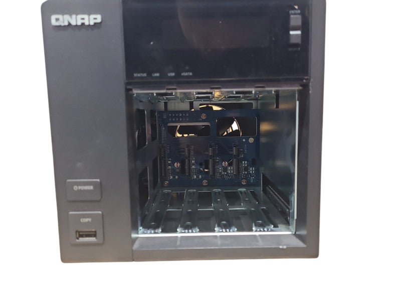 QNAP TS-419P II 4-Bay Network Attached Storage NO HDDs *READ*