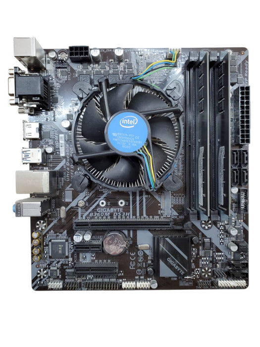 Gigabyte B360M DS3H Motherboard Core i5-8400 16GB DDR4 + I/O Shield