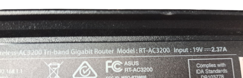 ASUS Wireless AC3200 Tri-Band Gigabit Router