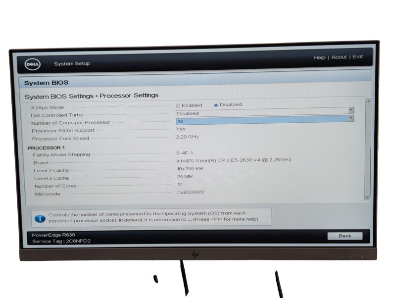 DELL PowerEdge R630 Intel Xeon E5-2630 v4 32GB RAM H730 mini RAID  -