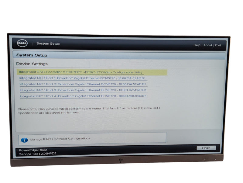 DELL PowerEdge R630 Intel Xeon E5-2630 v4 32GB RAM H730 mini RAID  -
