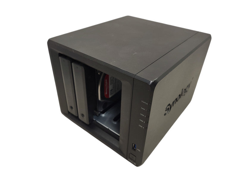 Synology DiskStation DS920+ 4-Bay NAS w/ 2x 2TB HDD No AC $