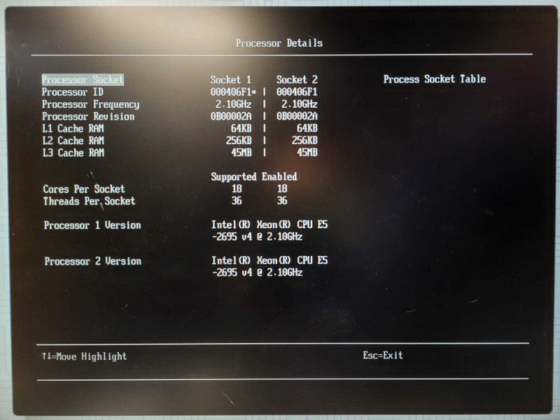 Lenovo X3550 M5 1U 4x 2.5" | 2x Xeon E5-2695 v4, 32GB DDR4, M5210, No HDD's
