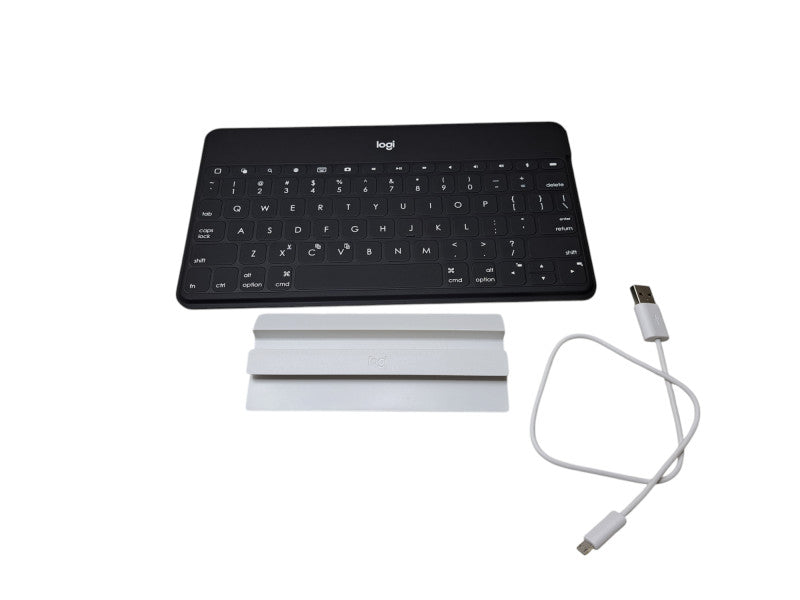Logitech Keys-to-Go Bluetooth Ultra Slim Keyboard for iPAD + Phone Stand Q