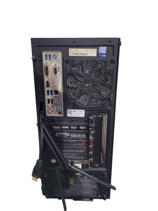 Custom PC MSI Z370-A PRO i7-8700K 32GB RAM 240GB SSD NVIDIA GTX 1017 !