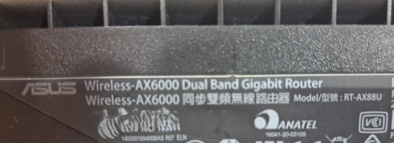 ASUS - AX6000 Dual Band Gigabit Wi-Fi 6 Router (RT-AX88U)