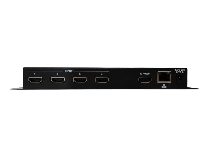 Crestron 4x1 4K HDMI Switcher, HD-MD4X1-4K-E