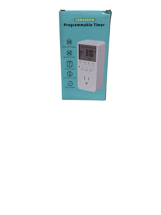 Programable Wall Plug Digital Timer Canagrow