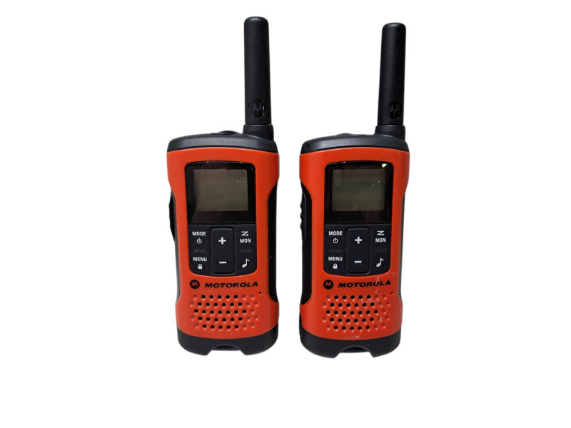Motorola T265 Talkabout Two-Way Radio Bundle w/ Camo Bag & Headsets