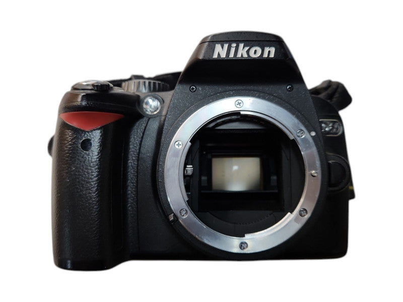 Nikon D60 DSLR Camera 10.2MP Black Body Only, No Battery, READ
