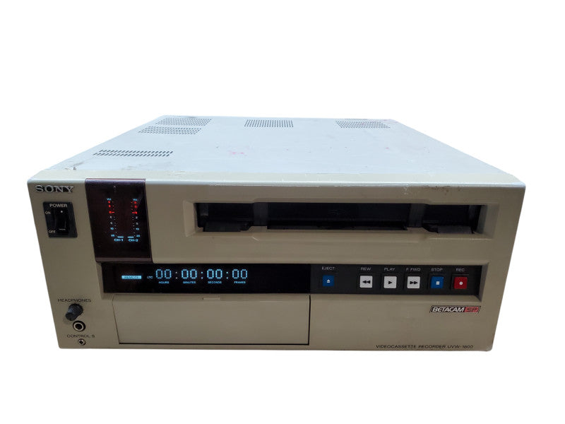 Sony Betacam SP Videocassette Recorder UVW-1800 *READ*