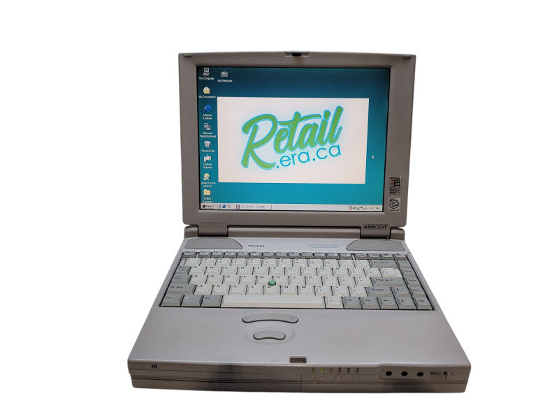 Toshiba Satellite Pro 480CDT Pentium MMX 32MB RAM 4GB HDD w/ Accessories  β