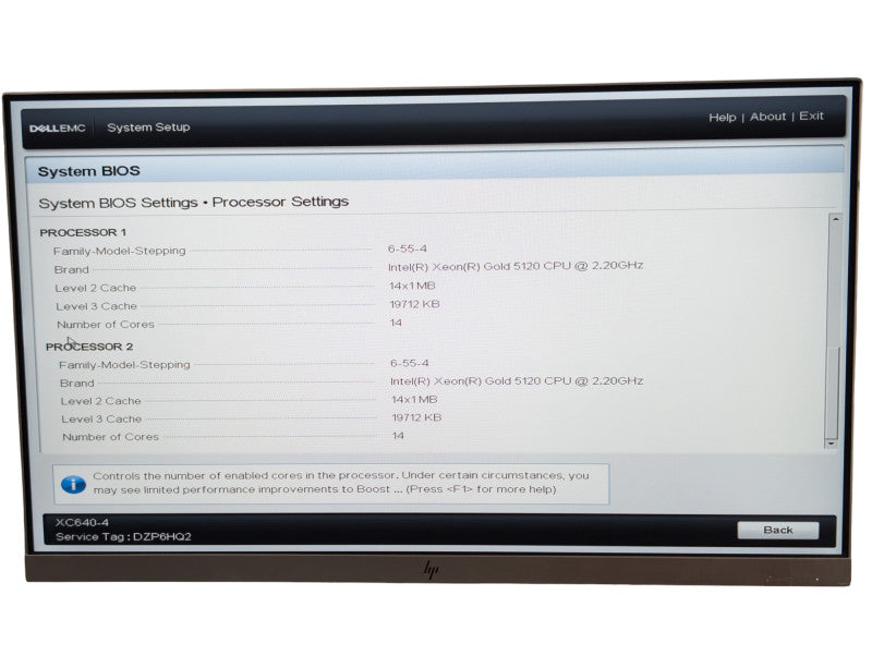 Dell XC640-4 2x Intel Gold 5120 128GB RAM  -