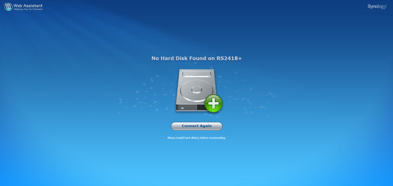 Synology RS2418+ 12-bay NAS RackStation (Diskless) READ  $