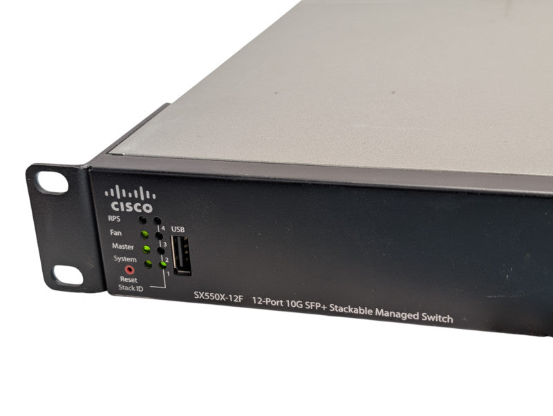 Cisco SX550X-12F 12-Port 10G SPF+ Stackable Managed Switch  -