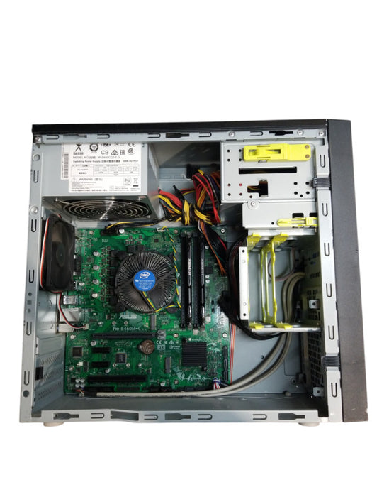 Custom Tower W/ Asus B460M-C, i5-10400 CPU 2.90GHz, 8GB RAM - No HDD