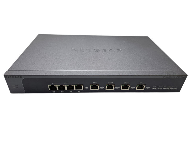 Netgear SRX5308 ProSafe Gigabit Quad WAN SSL VPN Firewall