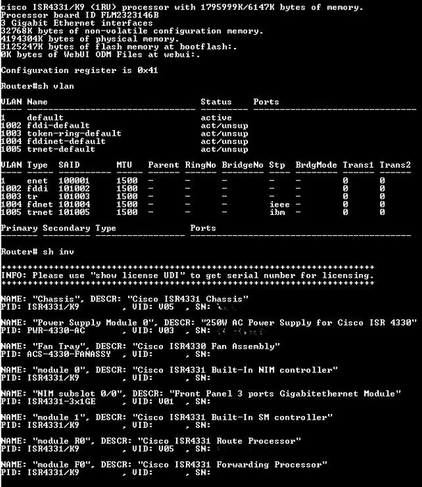 Cisco 4300 Series ISR4331/K9 Integrated Service Router - Not Affected