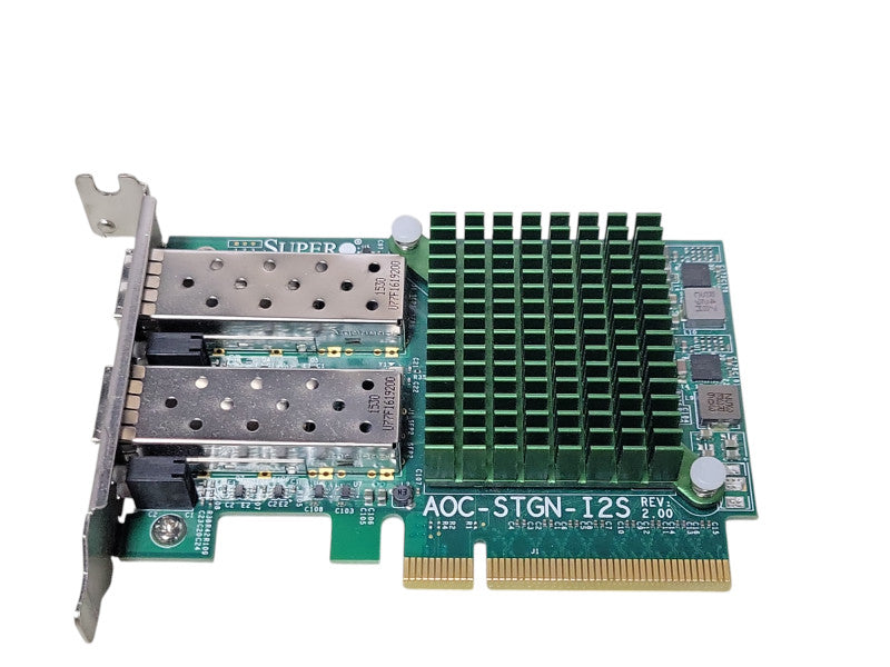 Supermicro Intel X520-DA2 Dual Port AOC-STGN-I2S Network Adapter, LP Bracke _