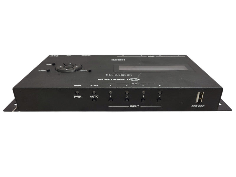 Crestron HD-MD4X1-4K-E, 6507491, HDMI Switcher (J342) No AC $