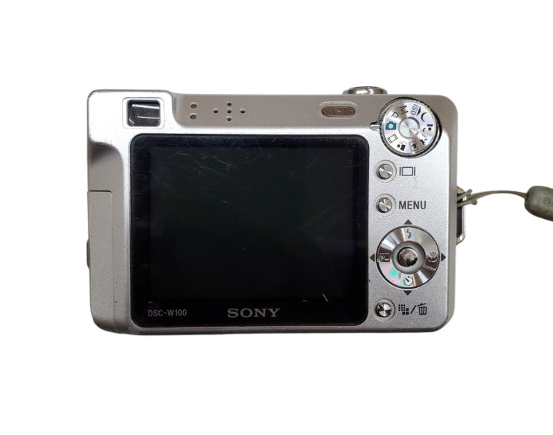 Sony CyberShot DSC-W100 8.1MP Digital Camera *read*
