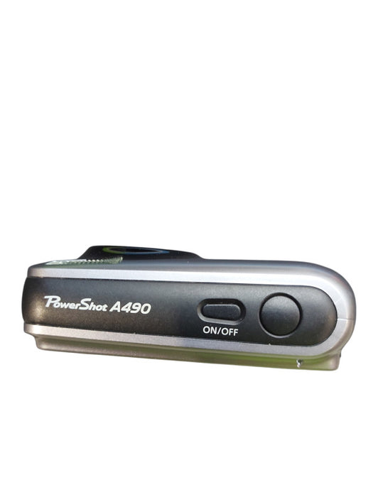Canon PowerShot A490 Digital Camera 10. MP 3.3x Optical Zoom Compact Silver