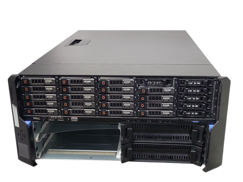 Dell PowerEdge VRTX Blade Enclosure Chassis w/ 19x 2.5" Caddies, 4x PSUs _