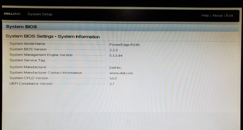 Dell PowerEdge R240 Xeon E-2224 16GB DDR4 S140 - No HDD