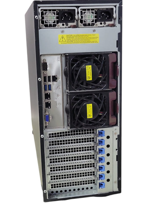 Supermicro X10DRH-C/i 2x Xeon E5-2630v3 2.40GHz, 128GB DDR4, 2x PSU _