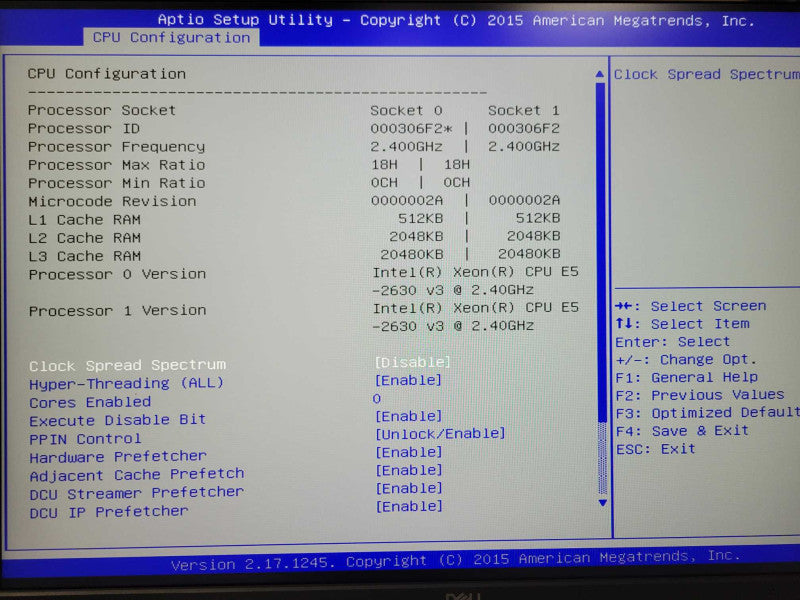 Supermicro X10DRH-C/i 2x Xeon E5-2630v3 2.40GHz, 128GB DDR4, 2x PSU, SEE _