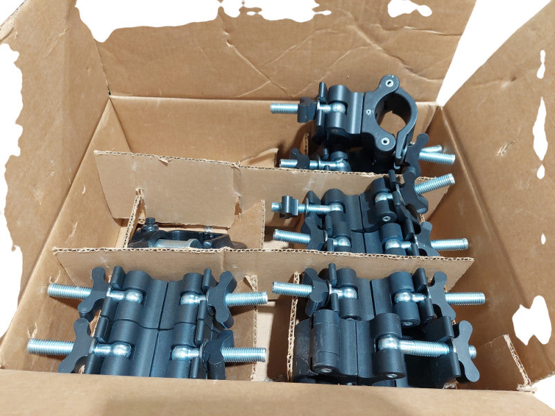 8- Mega Swivel Couplers Clamps Studio Camera Light Mounts  =