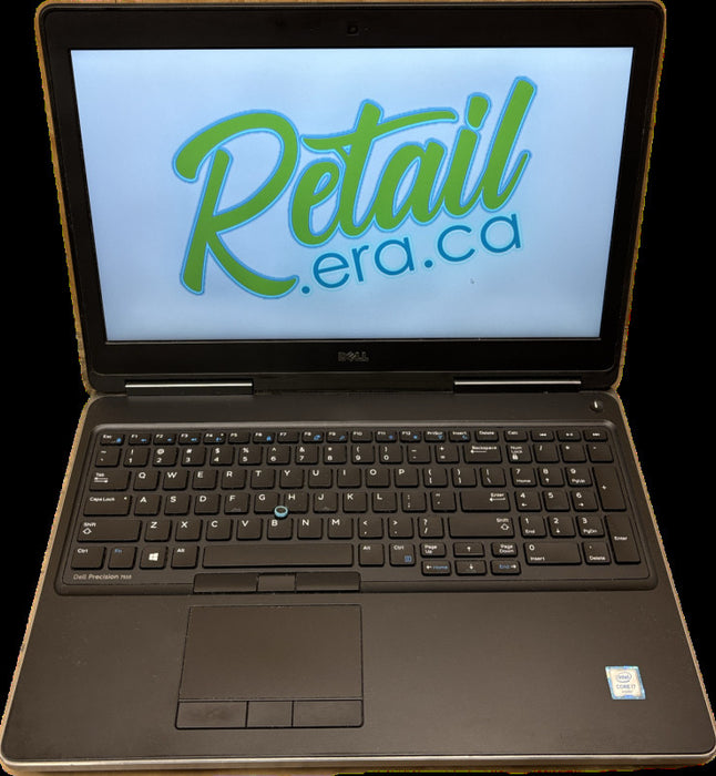 Dell Precision 7510 i7-6820HQ@2.7GHz QUADRO M1000M 2GB GPU 16GB RAM 256SSD  Lap200