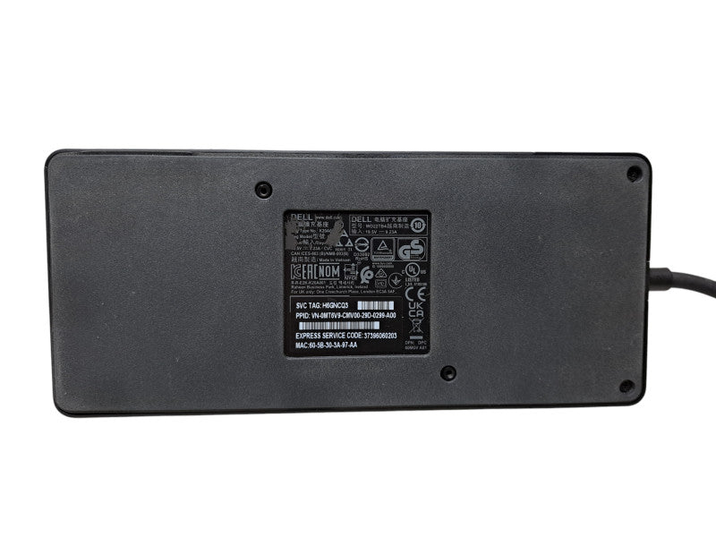 Dell WD22TB4 Thunderbolt 4 Docking Station w/ 180W Power Adapter