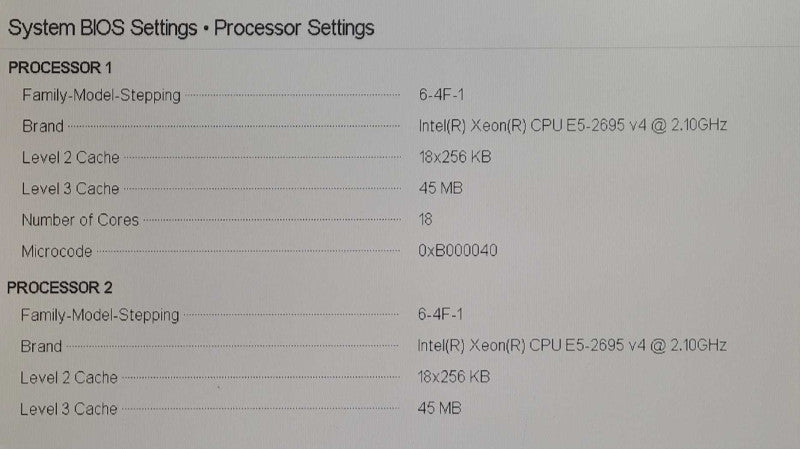 Dell PowerEdge R730xd - 2x Xeon E5-2695 v4, 128GB DDR4, H730P Mini, 2x 750W