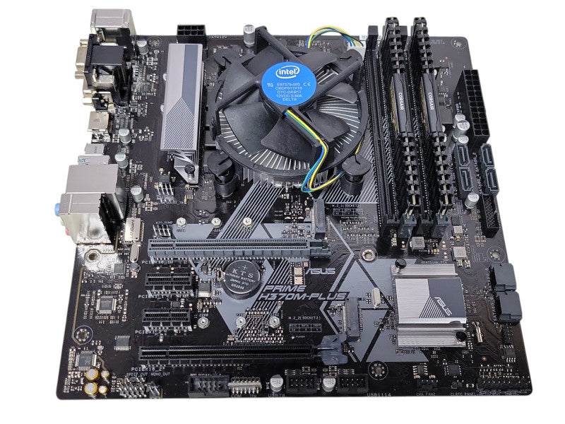 Asus Prime H370M-PLUS LGA1151 Board w/ Core I5-9400 CPU and 16GB DDR4 _